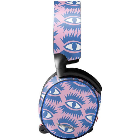 Bouffants and Broken Hearts Bold Eyes 2 SteelSeries Arctis 3 Skin